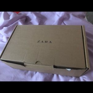 Zara black shoes for men